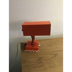Mooie Nederlandse retro bureau lamp
