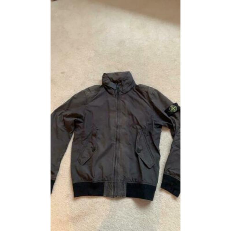 Stone Island limited edition light cotton nylon twill