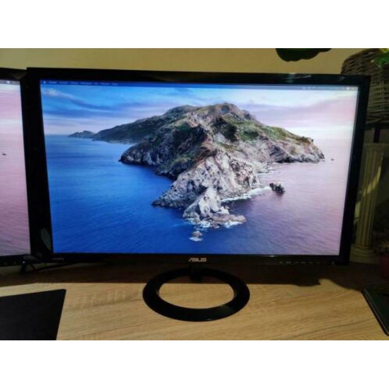 2x Asus VX248H Full HD LED-monitor