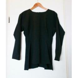 COS blouse met basque, XS