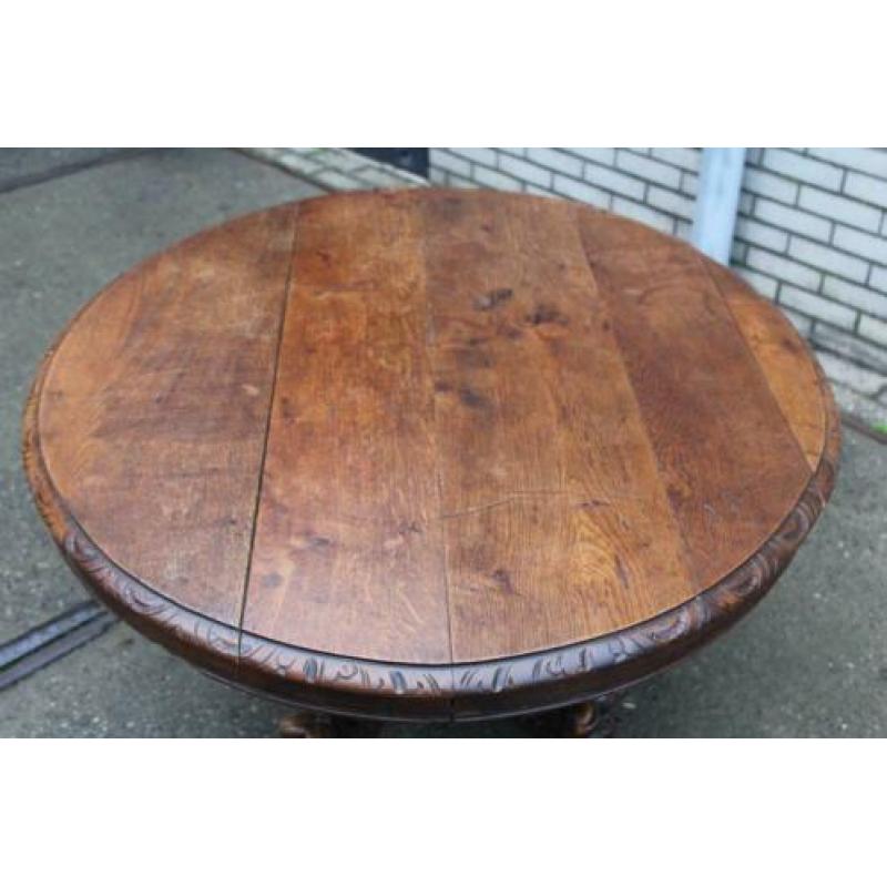 antieke jacht vossenkop tafel