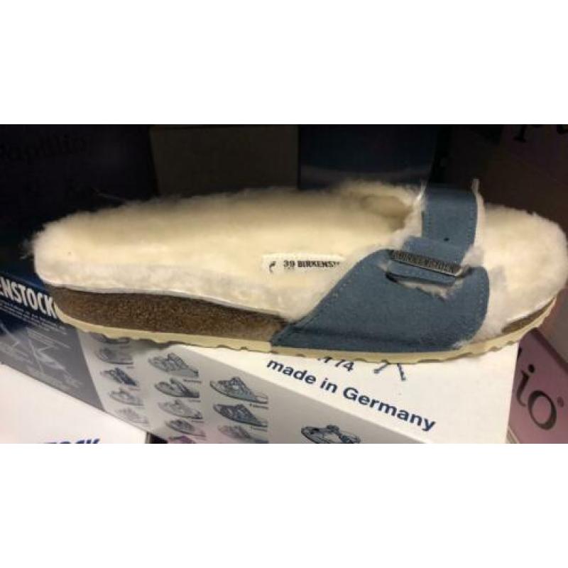 Birkenstock Madrid bont voering maat 39