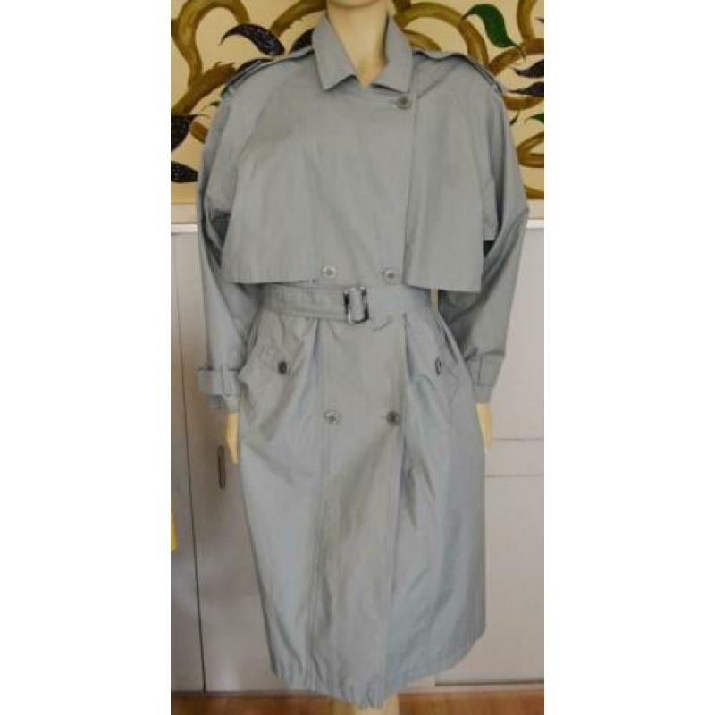 Vintage klassieker trenchcoat trench regenjas 42 44 oversize