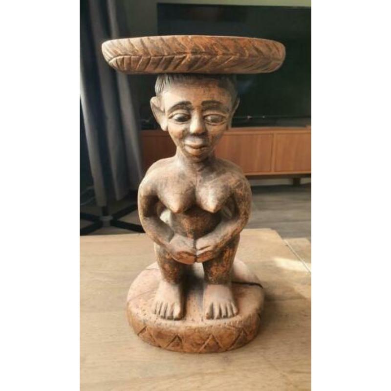Afrikaans beeldje of bijzet tafeltje