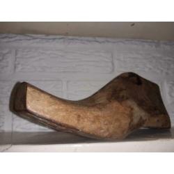 Houten schoenleest, leest, schoen mal, brocante