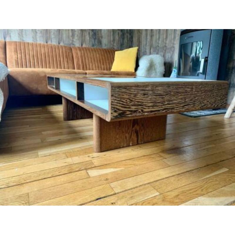 Retro Vintage Salontafel Wenge