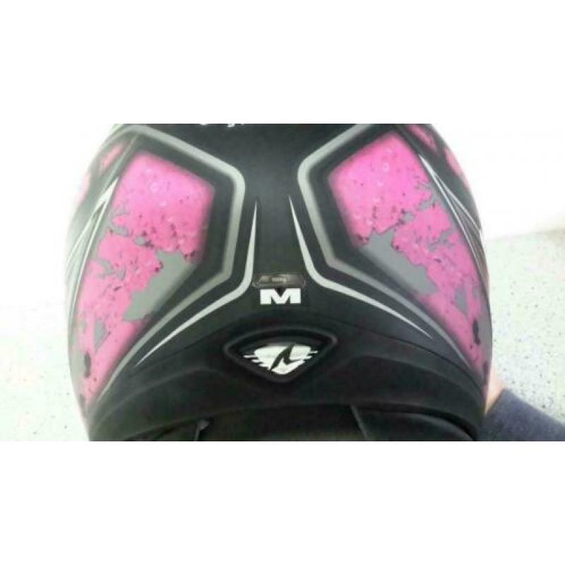 Dames integraal helm Shark maat M (Nagenoeg nieuw)
