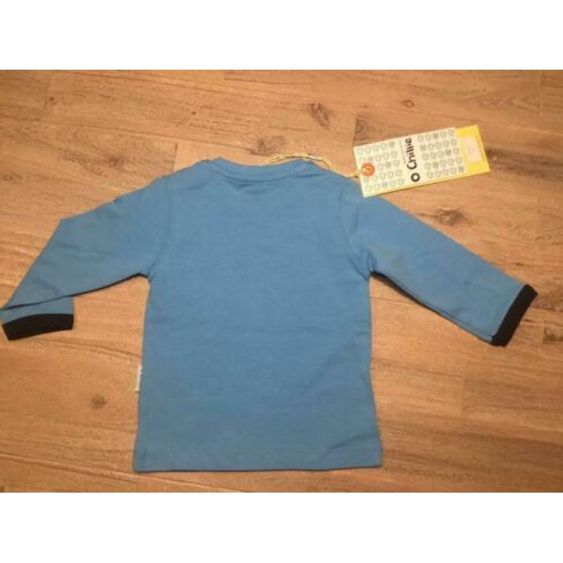 Nieuw set O’Chillie zwart broekje en longsleeve neushoorn 68