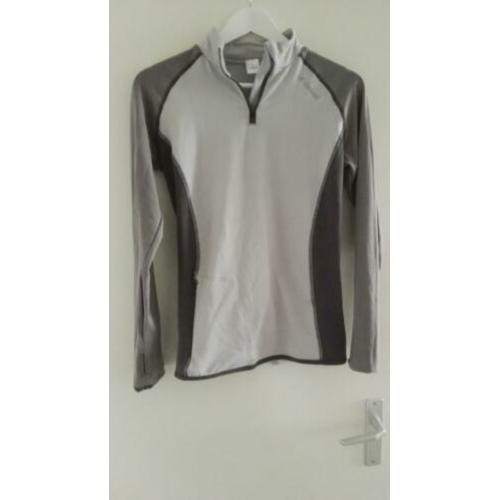 Simond Technisch sportshirt lange mouw ZGAN M/L Grijs-donke