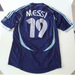 Orig.Away Voetbalshirt Messi nr 19 Argentinie 2006-7