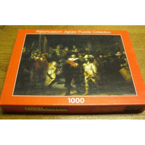 Legpuzzel De Nachtwacht Rembrandt 1000 stjes