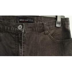 Brax lange bruine spijkerbroek Mt 44 stretch ZGAN! jeans Sta
