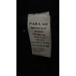 Parami broek Celine zwart 32/32