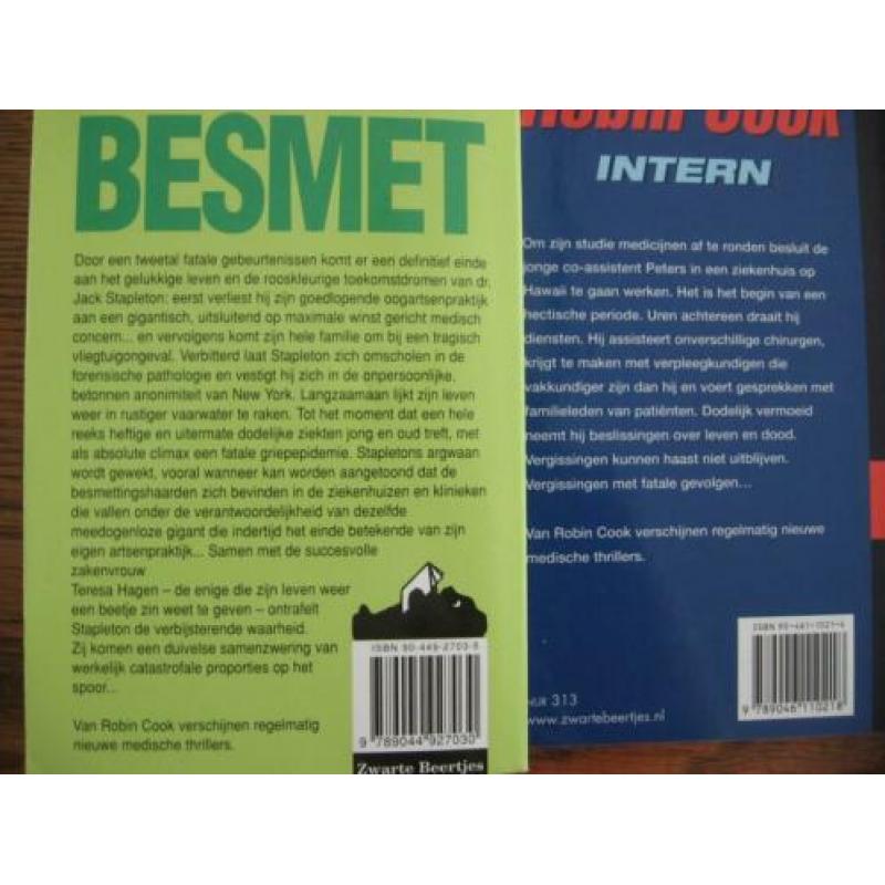 Robin Cook medische thrillers