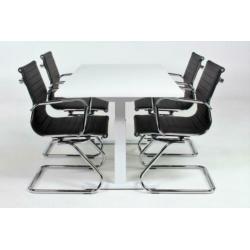 Vergadertafel Spreektafel 240x120cm - hoogte verstelbaar