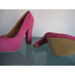 GRATIS VERZENDEN | NIEUWE luxe roze pumps 35