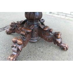 antieke jacht vossenkop tafel