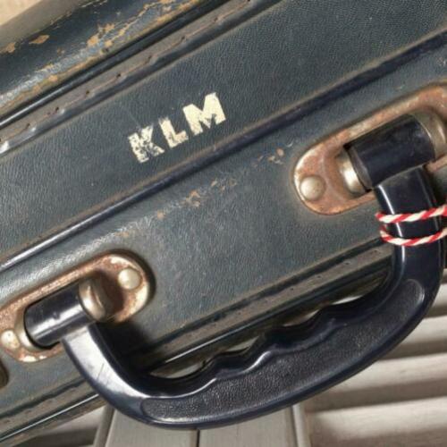 Brocante KLM koffer