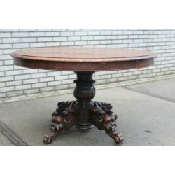 antieke jacht vossenkop tafel