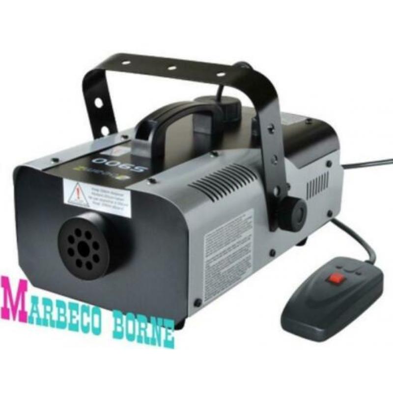 Rookmachine, Smoke machine incl. afstandsbediening S900