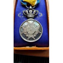 Koninklijke Onderscheiding 1880 Willem II zilver