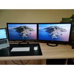 2x Asus VX248H Full HD LED-monitor