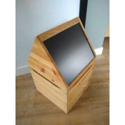 Houten opbergkist / speelgoedkist