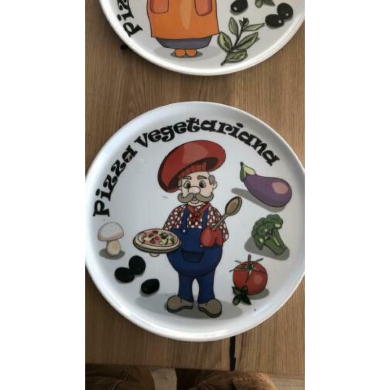 Pizza borden 4 Stuks