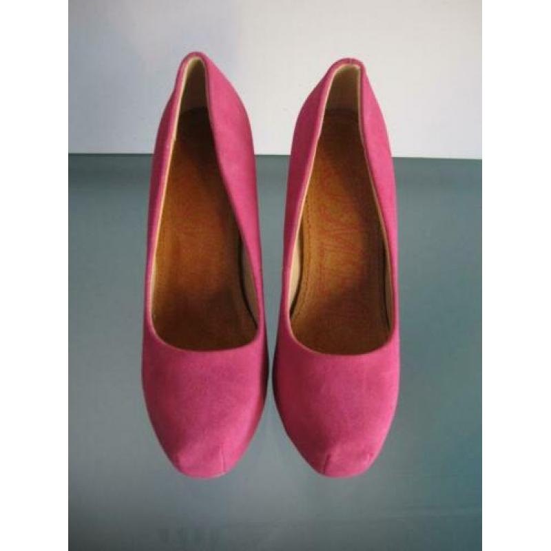 GRATIS VERZENDEN | NIEUWE luxe roze pumps 35