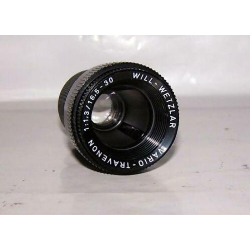 Projectorlens Will-Wetzlar Vario-Travenon 1:1,3/16,5-30. Nws