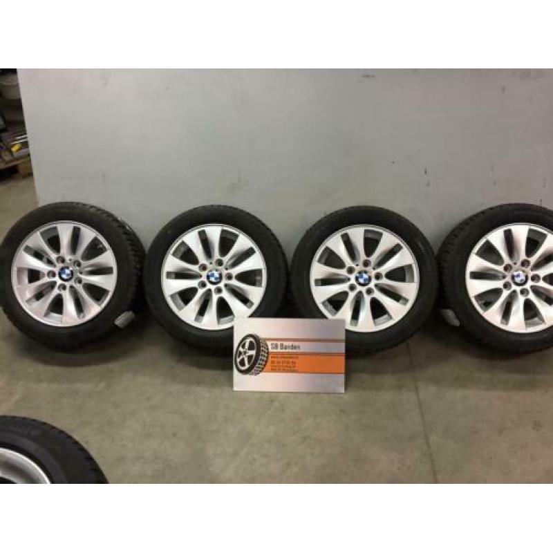 Bmw 1 serie Originele 16 inch Velgen met Winterbanden + TPMS