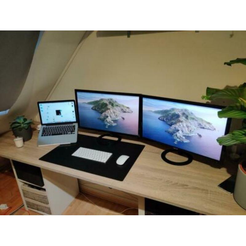 2x Asus VX248H Full HD LED-monitor