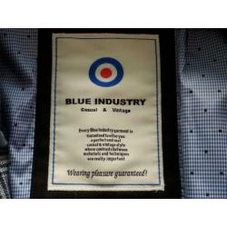 Nieuw BLUE INDUSTRY Colbert met blauwe kleur maat 52