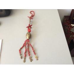 Nr.571 Afrikaans, totem, amulet, Glas,prachtig.
