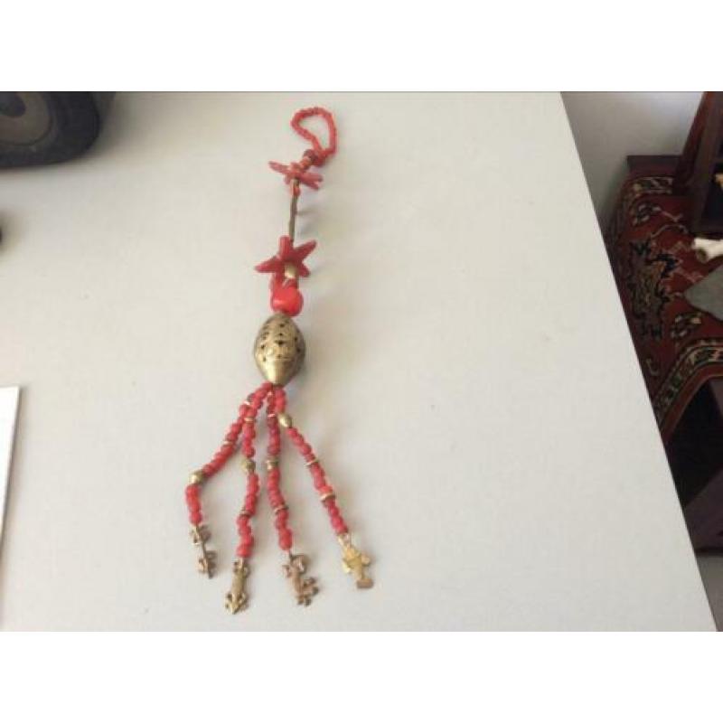Nr.571 Afrikaans, totem, amulet, Glas,prachtig.