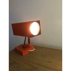 Mooie Nederlandse retro bureau lamp