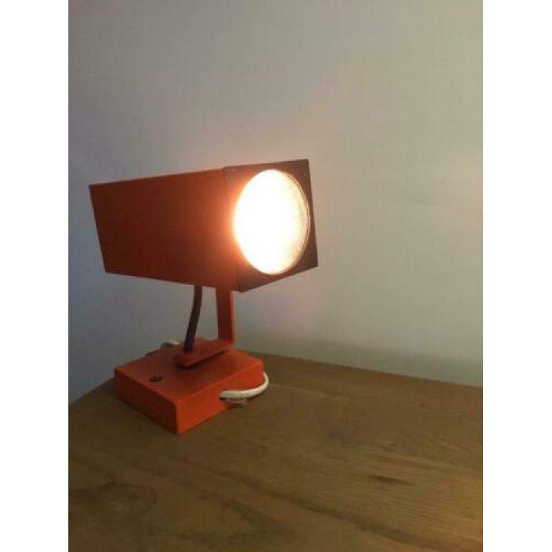 Mooie Nederlandse retro bureau lamp