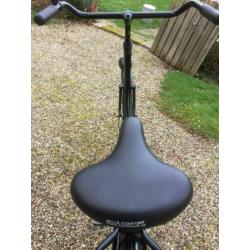 Stoere, heerlijk licht fietsende, oma-stadsfiets.