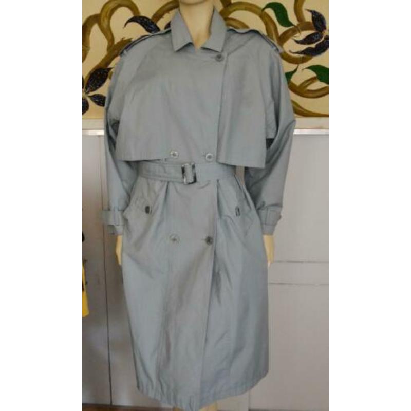 Vintage klassieker trenchcoat trench regenjas 42 44 oversize