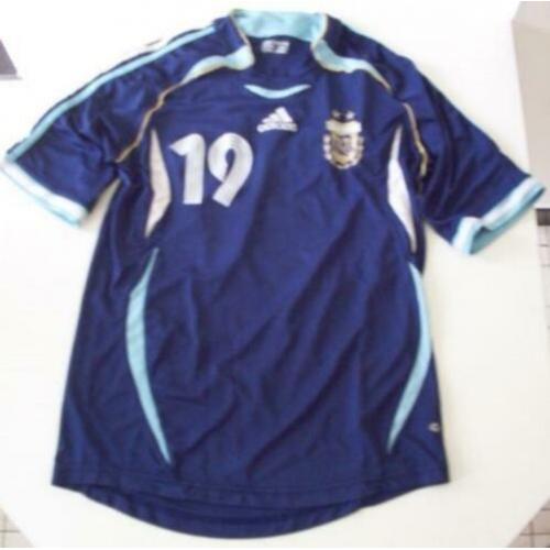 Orig.Away Voetbalshirt Messi nr 19 Argentinie 2006-7