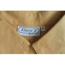 ellery's blouse 42 oker geel