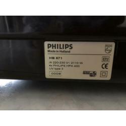 Zeer weinig gebruikt Phillips mobiel zonnebank