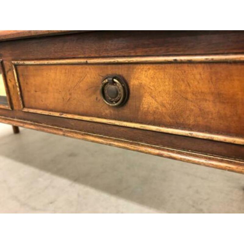 Vintage houten reprodux salontafel
