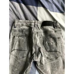 Coole grijze jeans Coolcat: Street Rebel 158/164 Skinny