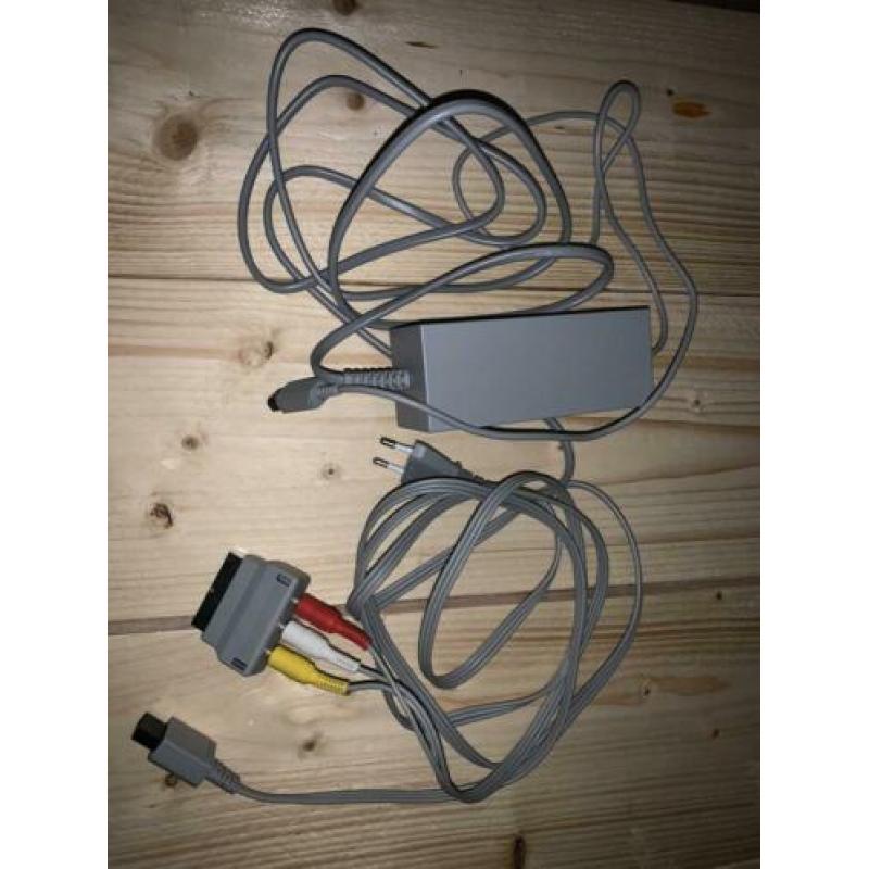 Zwarte Wii + Balance Board&Wheel