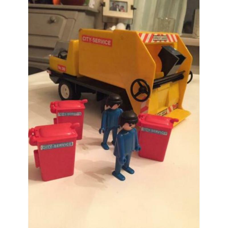 Playmobil vuilniswagen