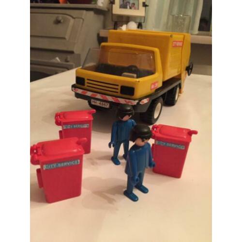 Playmobil vuilniswagen