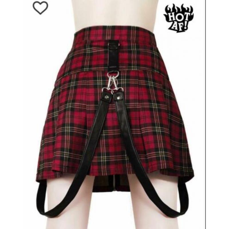 Killstar dead beatz mini skirt
