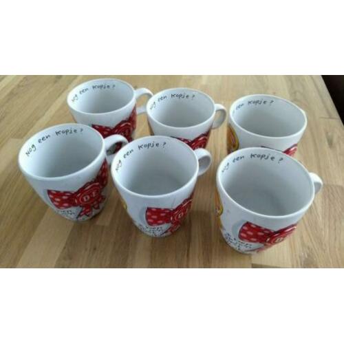 Blond Amsterdam DE Douwe Egberts mokjes 6 stuks