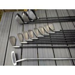 Kanzen heren golfset r.h. met golftrolley